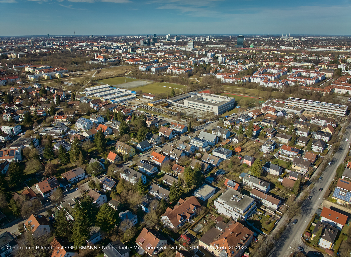 20.02.2023 -  der verschwundene Hachinger Bach in Neuperlach und Berg am Laim